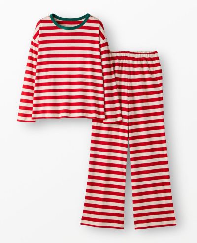 Women's Holiday Wide Leg Pajama Set
