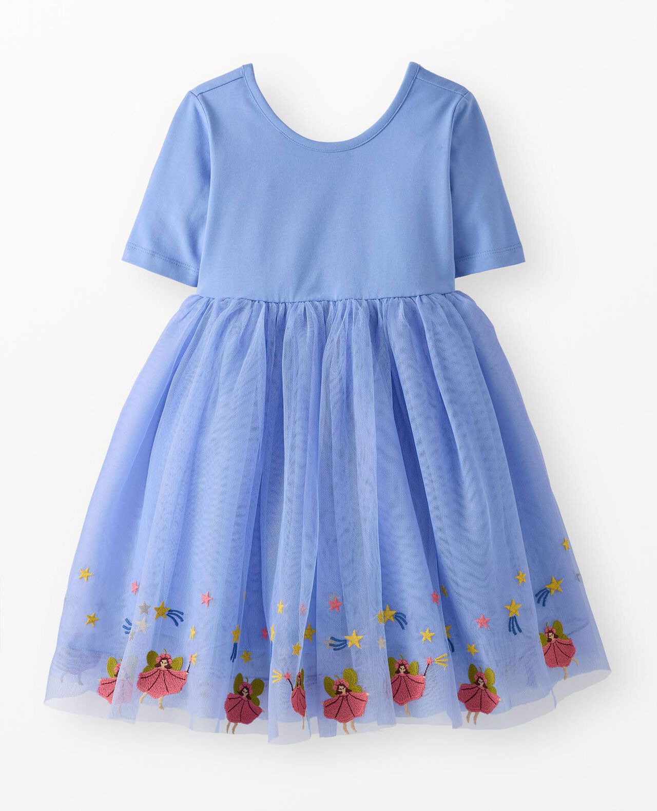 Embroidered Tulle Dress
